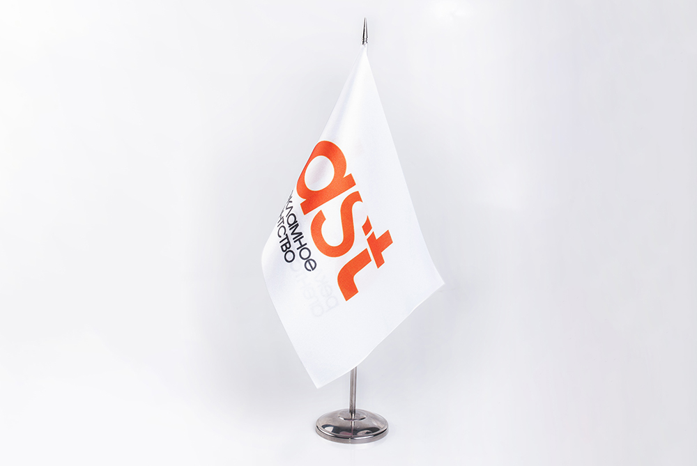 Печать и изготовление рекламных флажков в Шымкенте