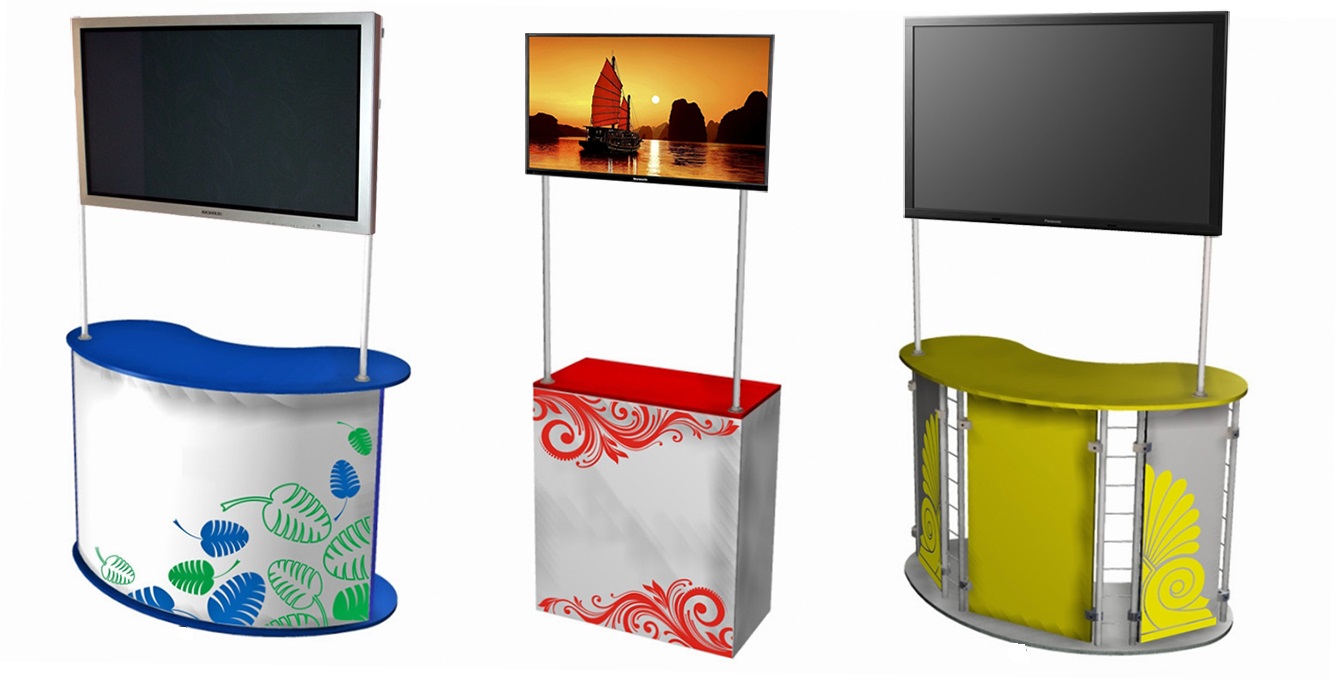 Изготовление и брендирование промостолов для акций в Шымкенте