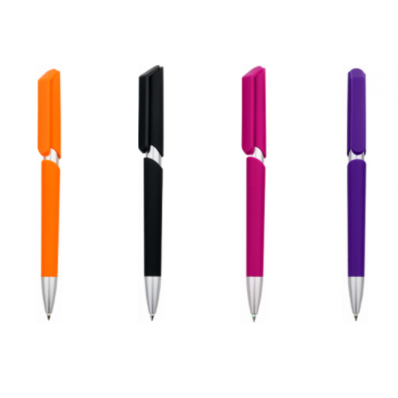 Пластиковые промо-ручки с печатью логотипа в Шымкенте