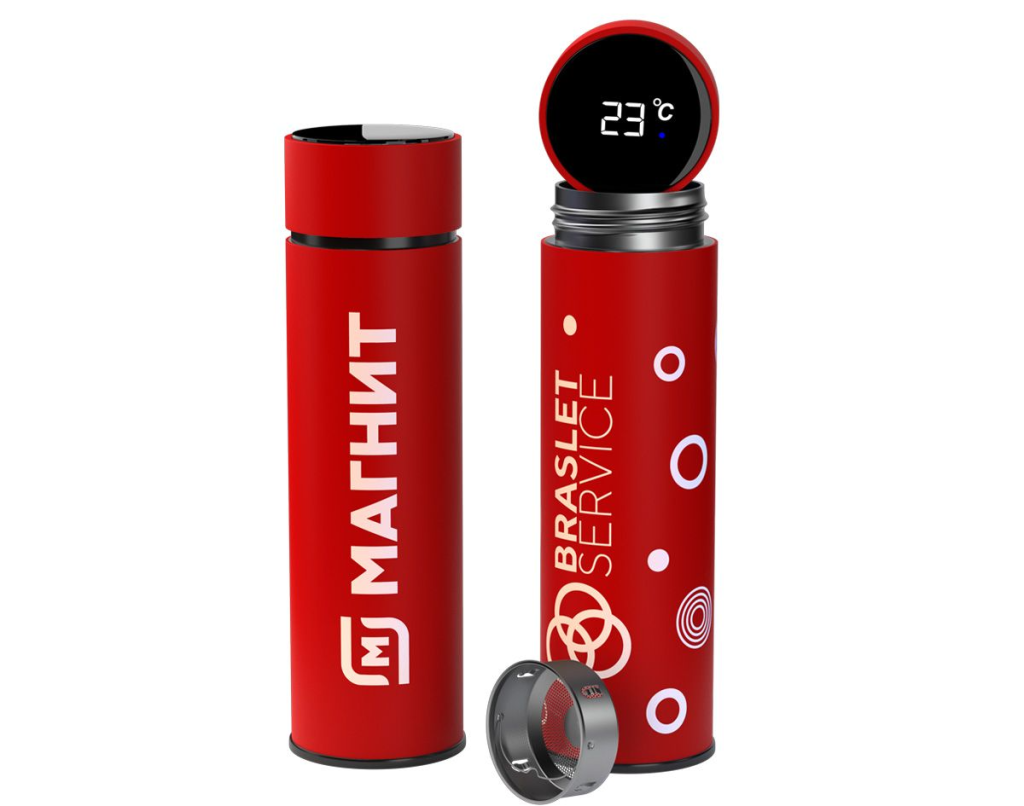 Брендированные металлические термосы в Шымкенте