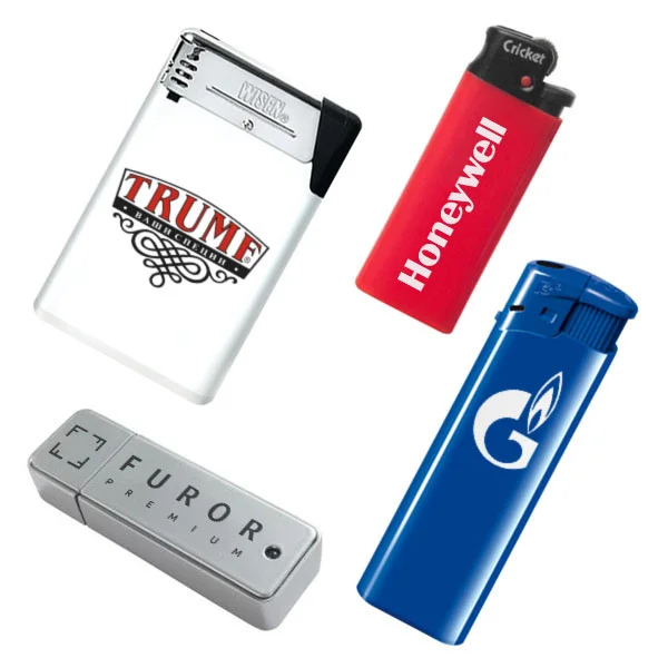 Печать и гравировка логотипа на зажигалках в Шымкенте